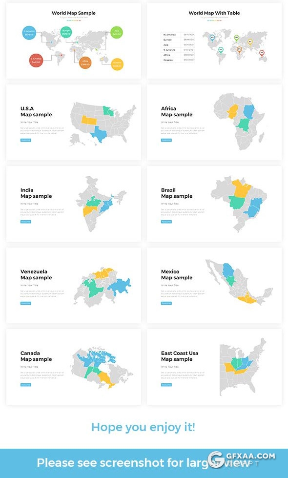 110页国外扁平化企业公司介绍项目合作工作汇报PPT模板5种主题配色 - 顶尖PPT