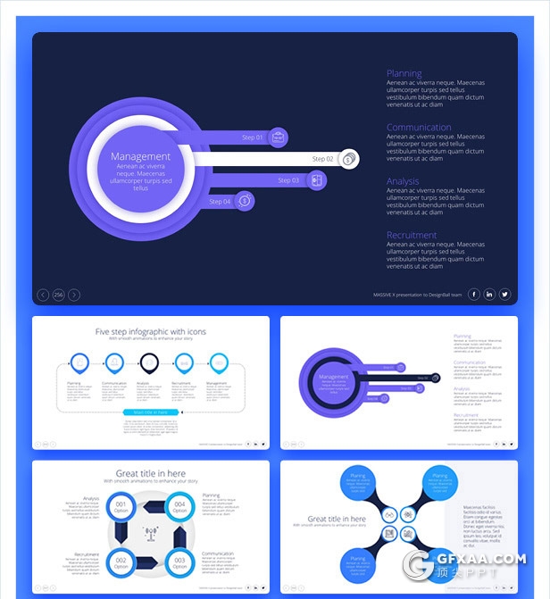 728页国外高端大型商务动画PPT模板 - 顶尖PPT