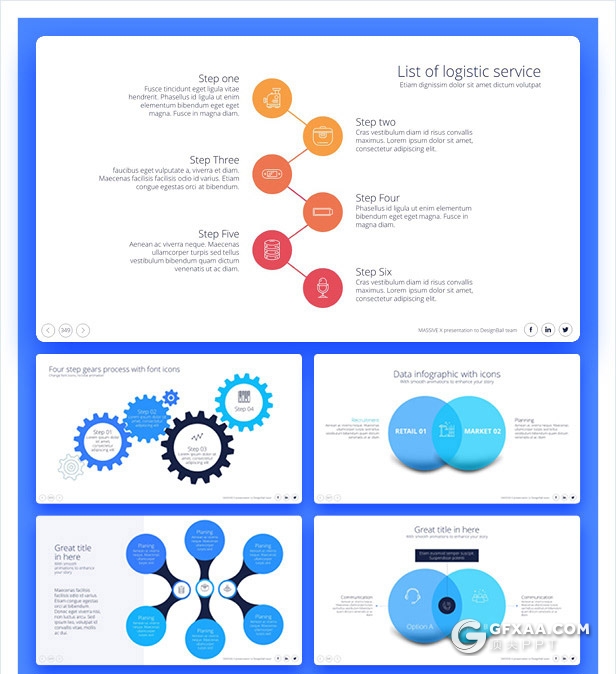 728页国外高端大型商务动画PPT模板 - 顶尖PPT
