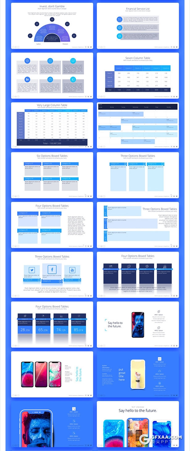 728页国外高端大型商务动画PPT模板 - 顶尖PPT