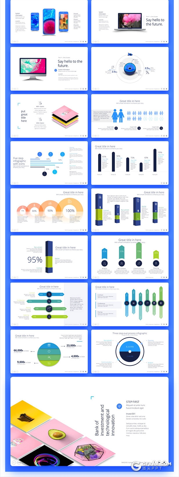 728页国外高端大型商务动画PPT模板 - 顶尖PPT