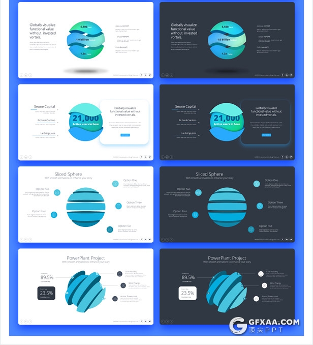 728页国外高端大型商务动画PPT模板 - 顶尖PPT