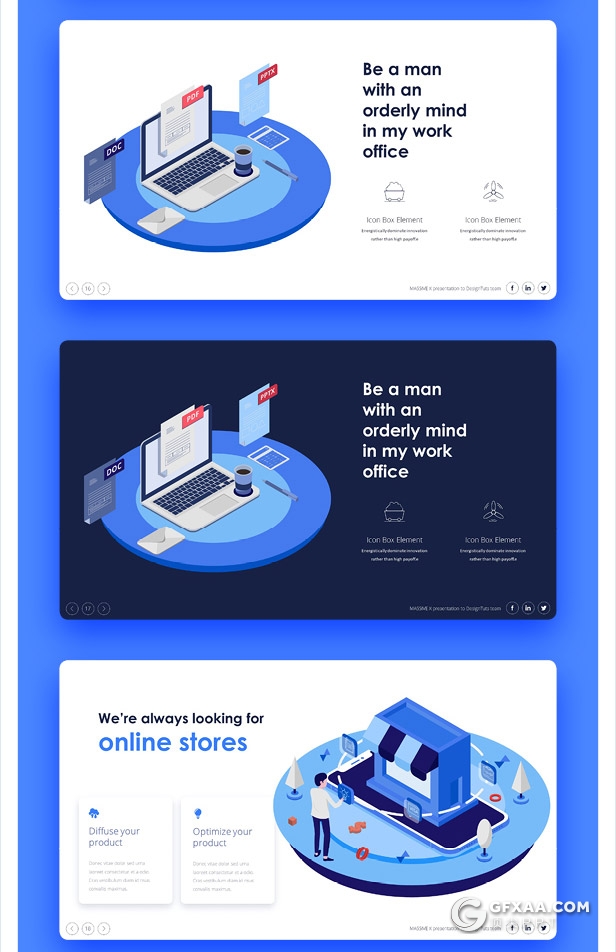 728页国外高端大型商务动画PPT模板 - 顶尖PPT