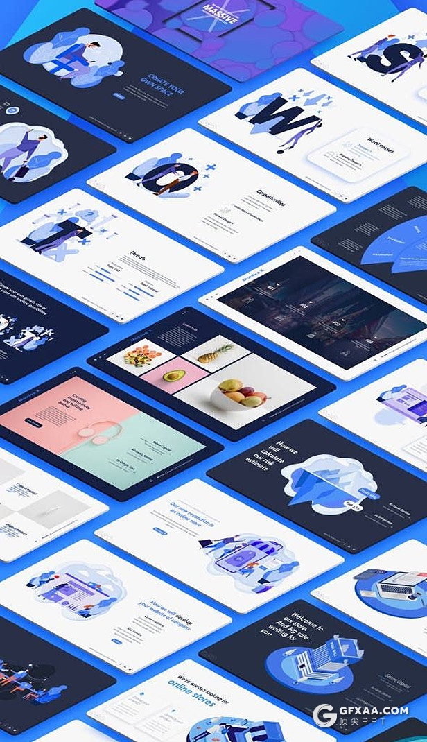 728页国外高端大型商务动画PPT模板 - 顶尖PPT