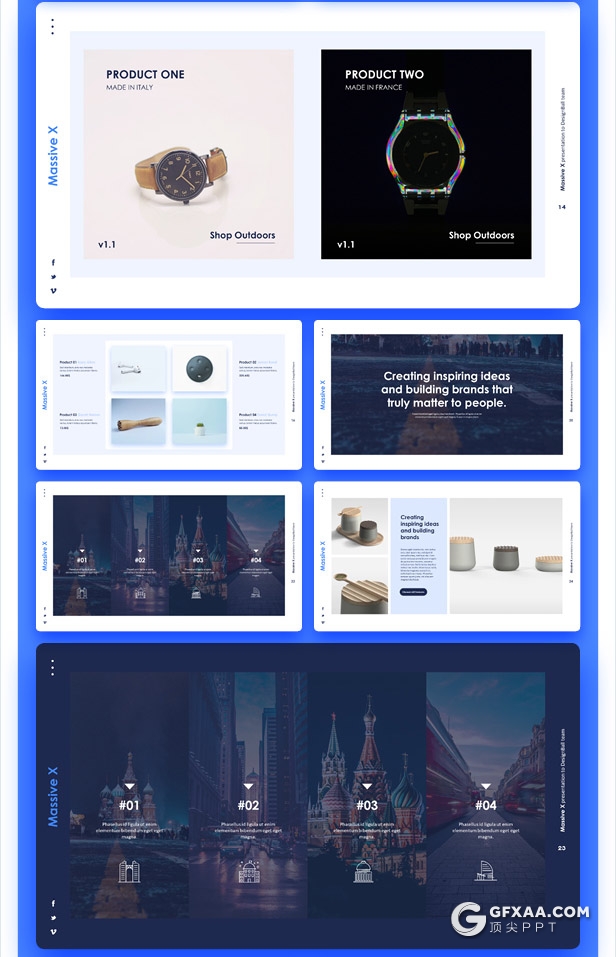 728页国外高端大型商务动画PPT模板 - 顶尖PPT