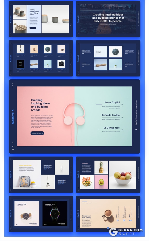 728页国外高端大型商务动画PPT模板 - 顶尖PPT