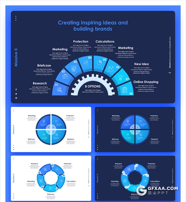 728页国外高端大型商务动画PPT模板 - 顶尖PPT