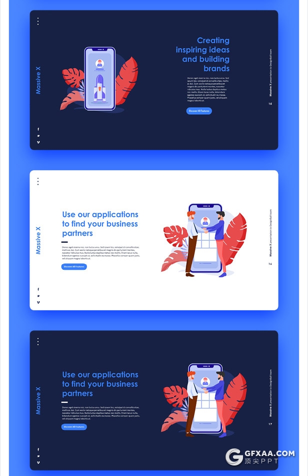 728页国外高端大型商务动画PPT模板 - 顶尖PPT