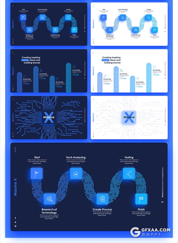 728页国外高端大型商务动画PPT模板 - 顶尖PPT
