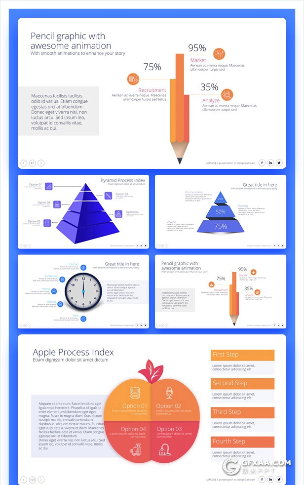 728页国外高端大型商务动画PPT模板 - 顶尖PPT