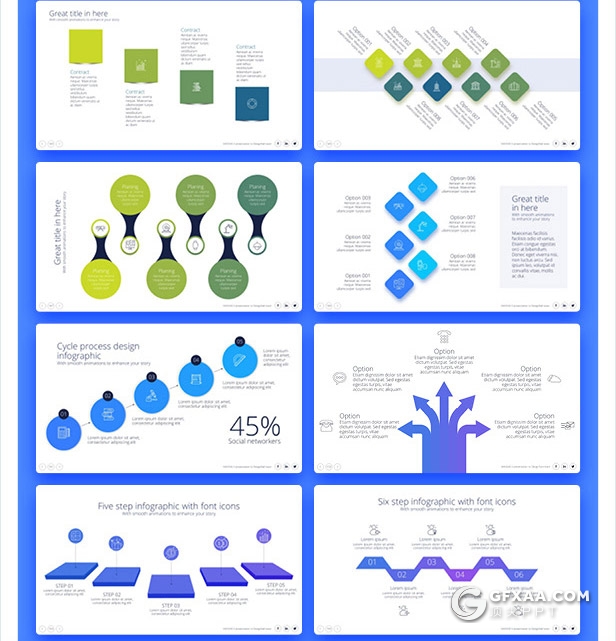 728页国外高端大型商务动画PPT模板 - 顶尖PPT