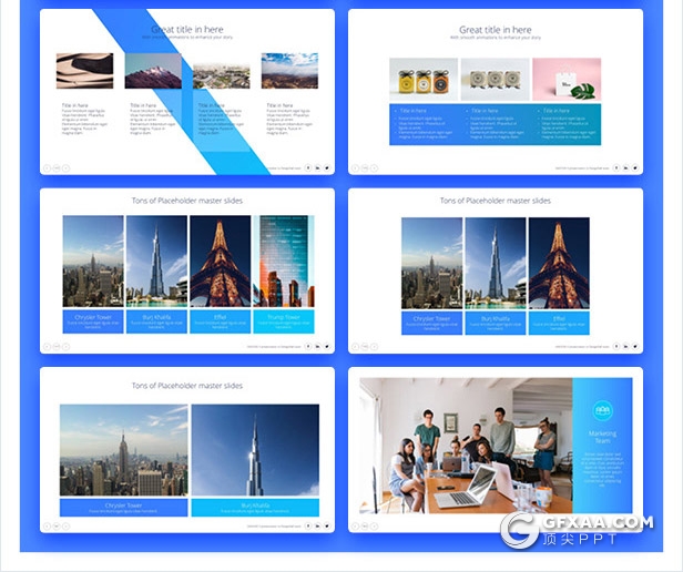 728页国外高端大型商务动画PPT模板 - 顶尖PPT