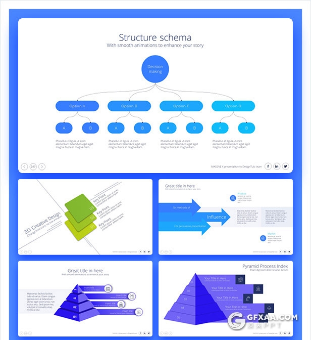 728页国外高端大型商务动画PPT模板 - 顶尖PPT