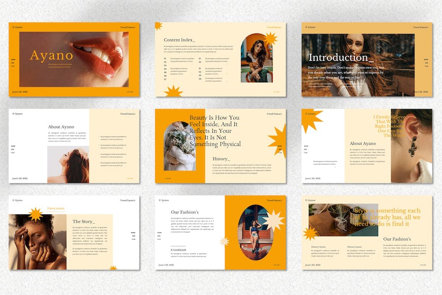 时尚服装品牌推介营销方案PPT模板 - 顶尖PPT