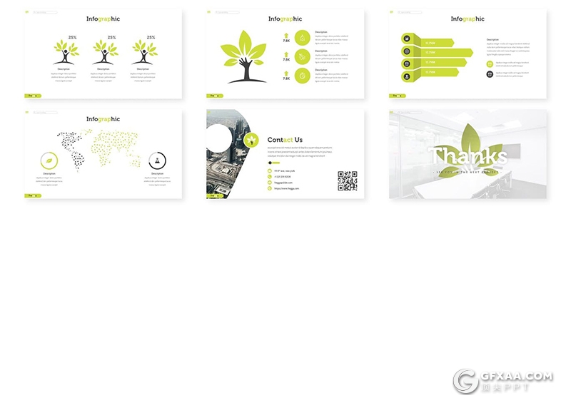 30页国商务风格企业介绍工作项目规划布局Google slides模板5种主题配色 - 顶尖PPT