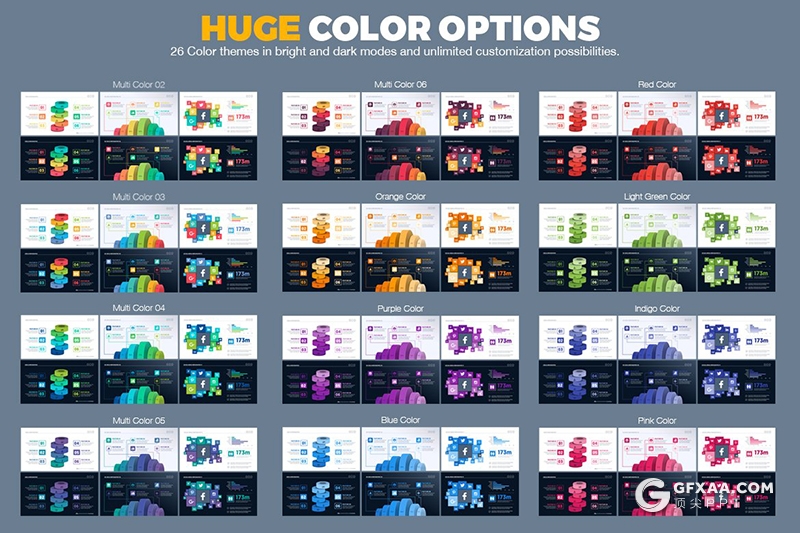 500页国外高端商务动画风格PPT模板 - 顶尖PPT