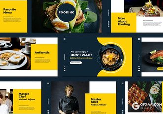 40页高档餐饮美食介绍宣传推广PPT模板 - 顶尖PPT