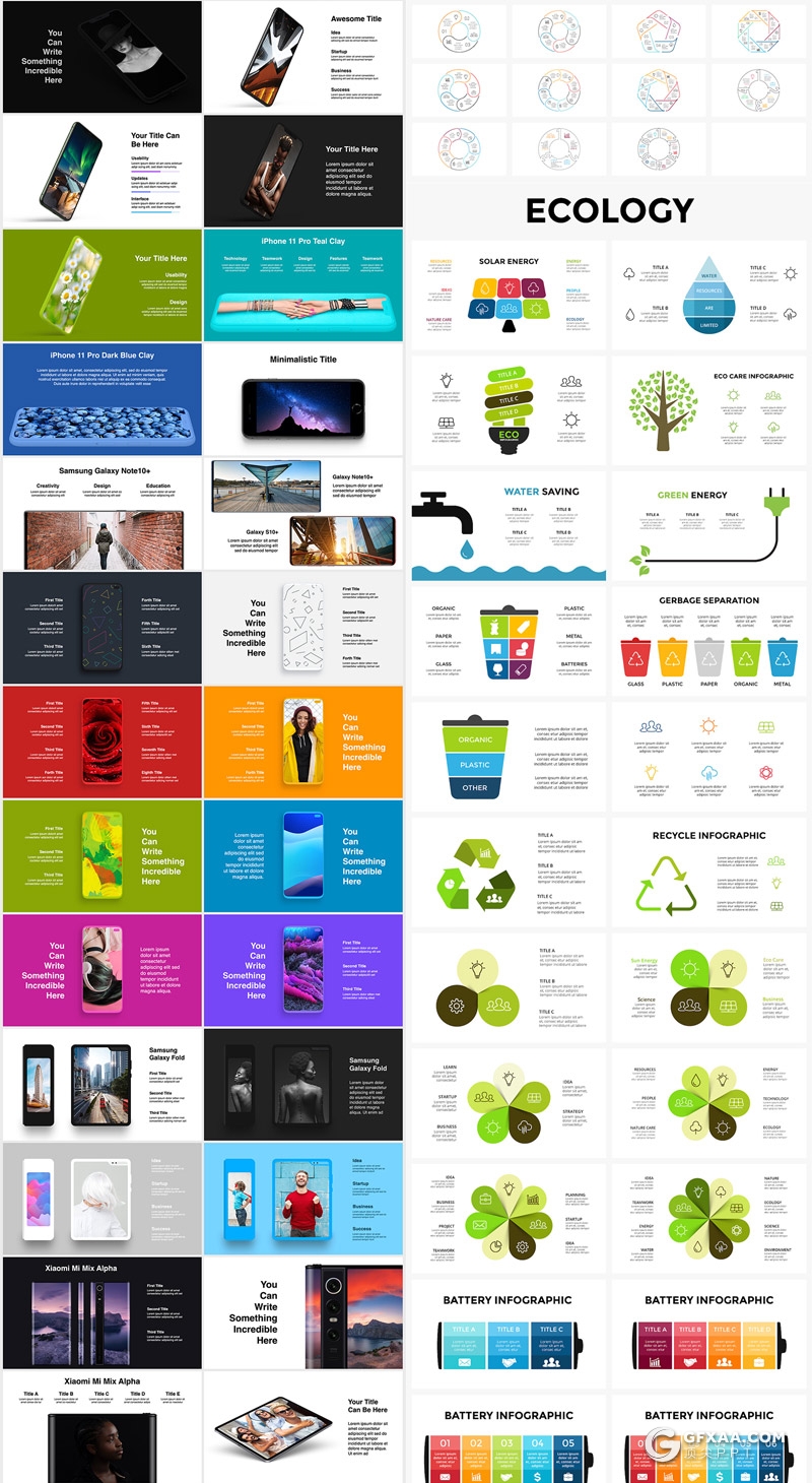 2100页大型商务组织架构数据图形图表PPT模板 - 顶尖PPT
