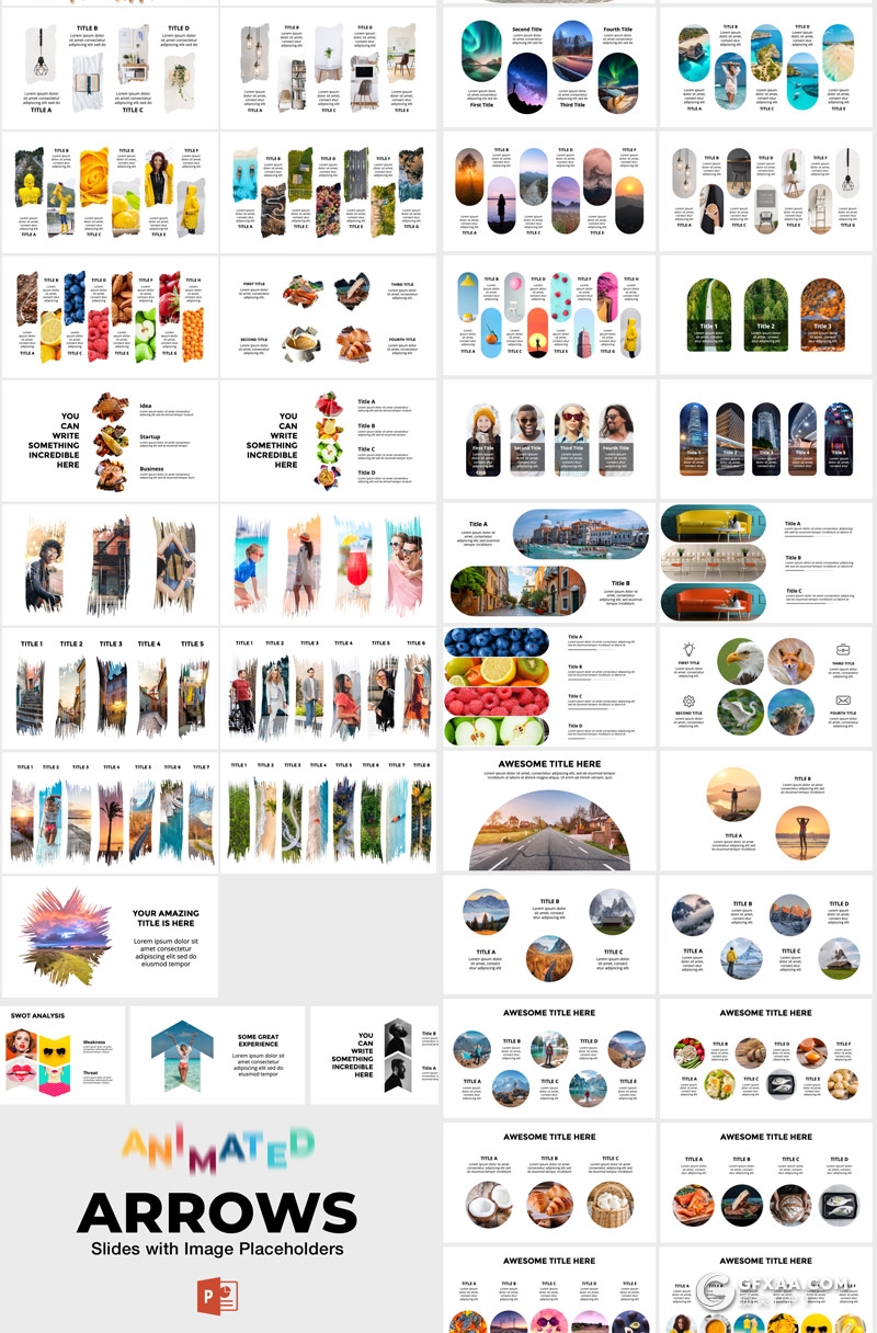 2100页大型商务组织架构数据图形图表PPT模板 - 顶尖PPT
