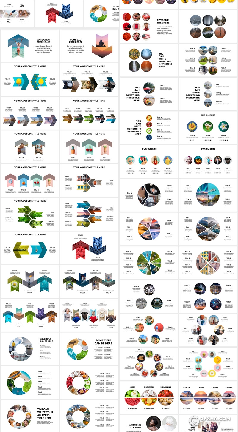 2100页大型商务组织架构数据图形图表PPT模板 - 顶尖PPT