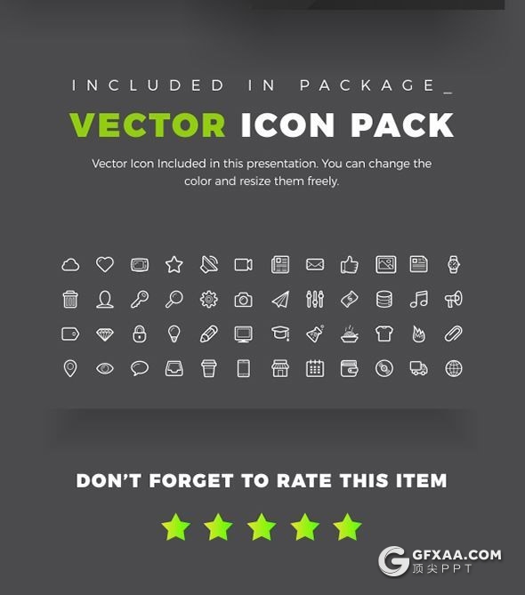 80页国外高端项目会议主题演讲欧美商务多用途keynote模板21种主题配色 - 顶尖PPT