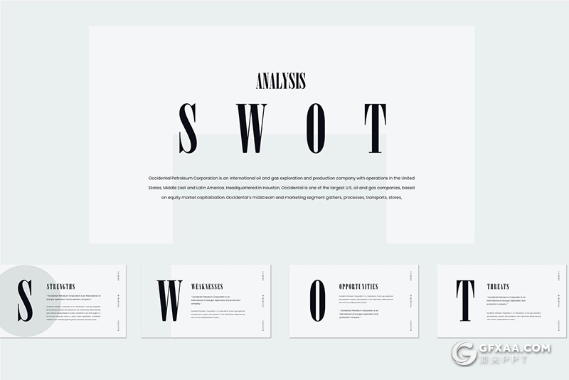 48页国外极简风格时尚服装展模特写真摄影图片展示PPT模板 - 顶尖PPT