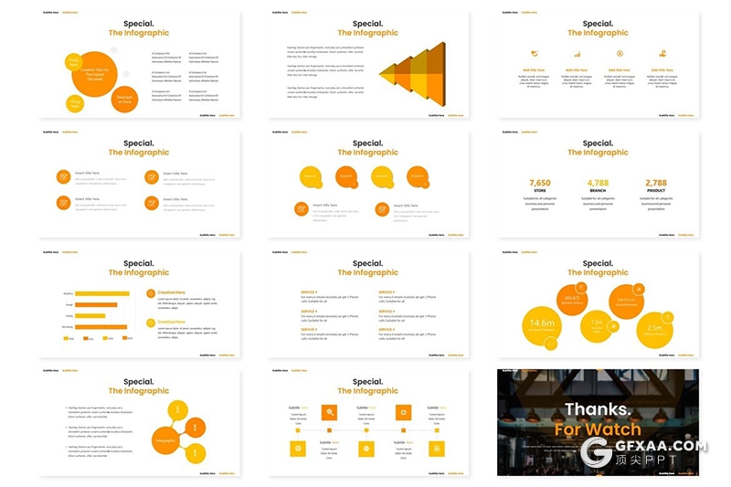 30页工厂建设施工企业项目展示keynote模板5种主题配色 - 顶尖PPT