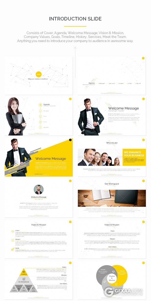 277页动画商务汇报业务合作报告PPT模板 - 顶尖PPT