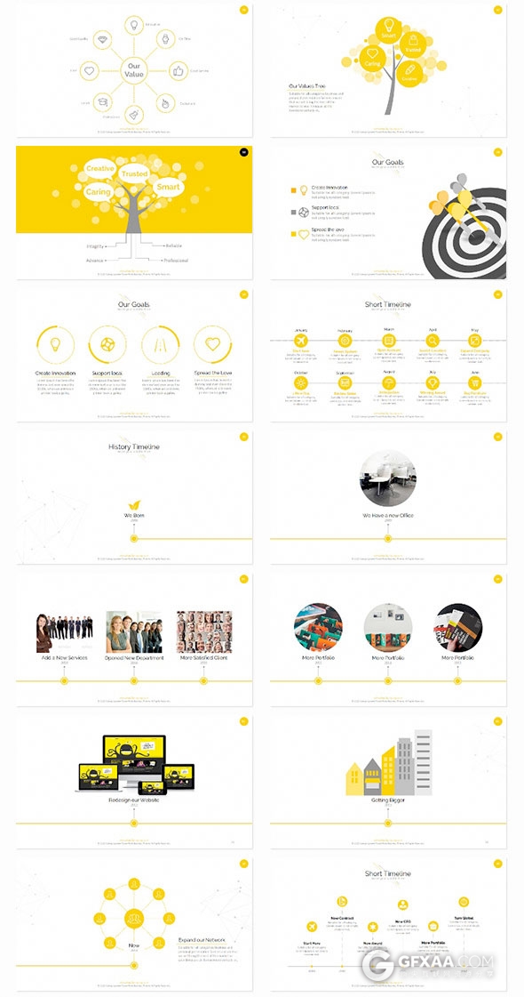 277页动画商务汇报业务合作报告PPT模板 - 顶尖PPT