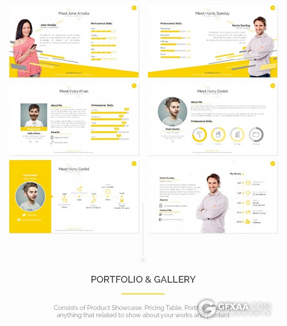 277页动画商务汇报业务合作报告PPT模板 - 顶尖PPT
