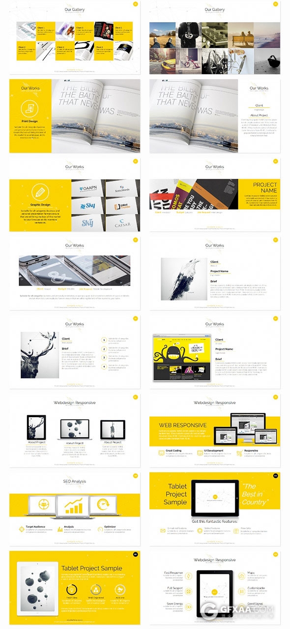 277页动画商务汇报业务合作报告PPT模板 - 顶尖PPT