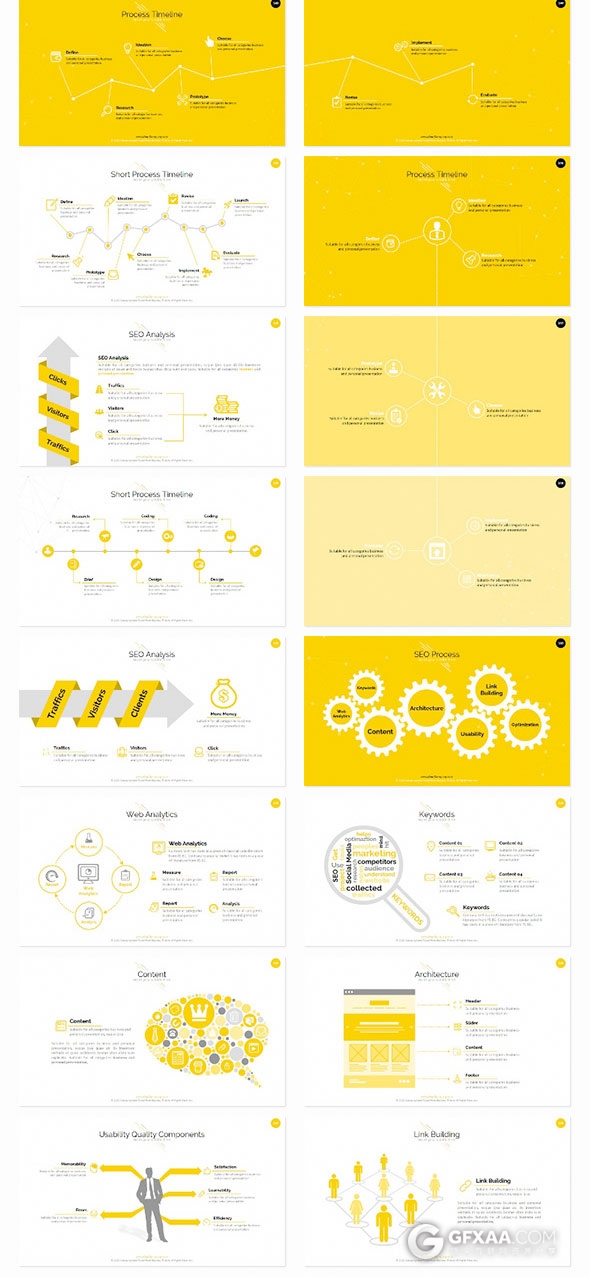 277页动画商务汇报业务合作报告PPT模板 - 顶尖PPT