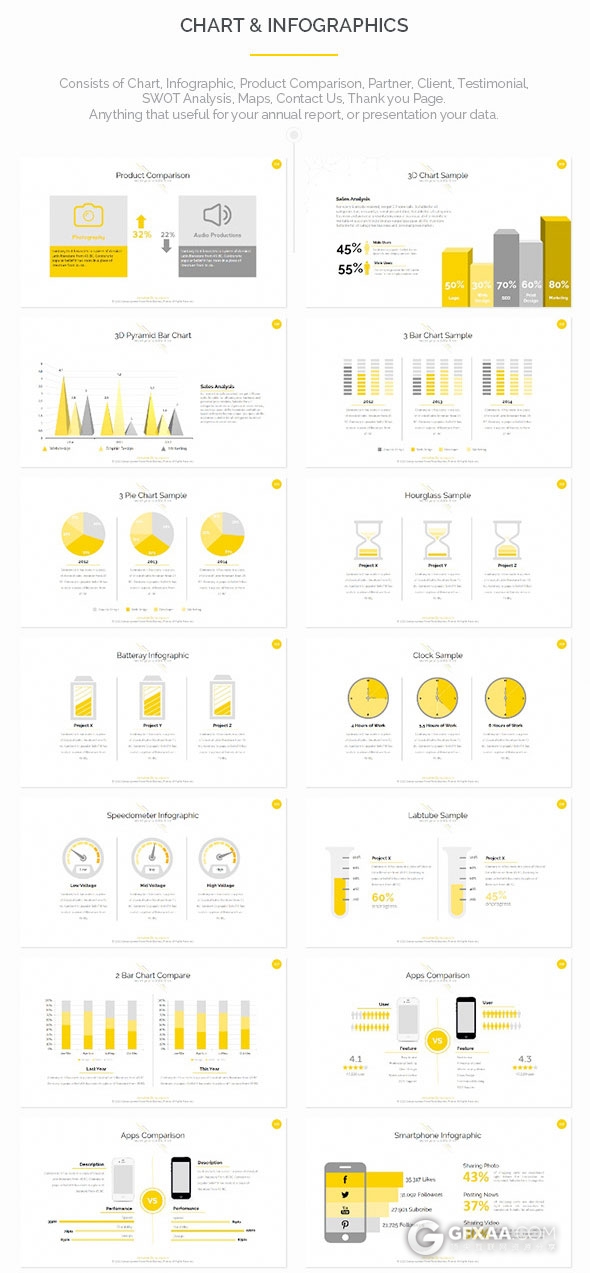277页动画商务汇报业务合作报告PPT模板 - 顶尖PPT