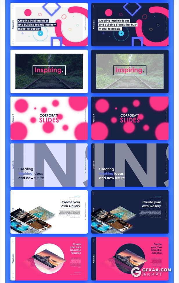 798页国外大型商务数据图形PPT通用模板 - 顶尖PPT