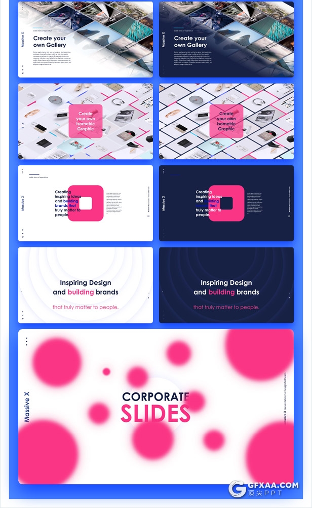 798页国外大型商务数据图形PPT通用模板 - 顶尖PPT