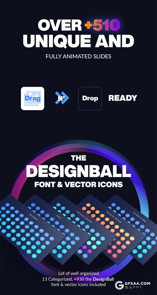 798页国外大型商务数据图形PPT通用模板 - 顶尖PPT