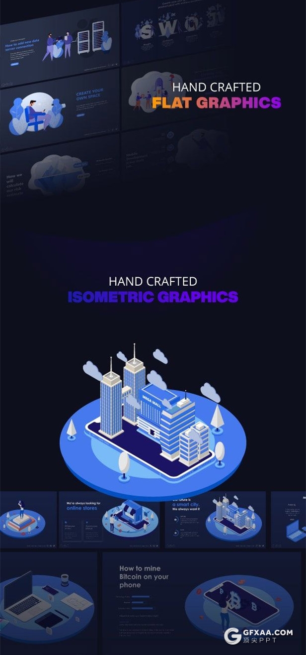 798页国外大型商务数据图形PPT通用模板 - 顶尖PPT