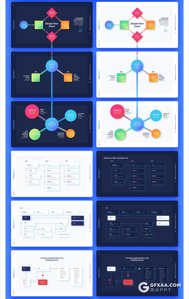 798页国外大型商务数据图形PPT通用模板 - 顶尖PPT