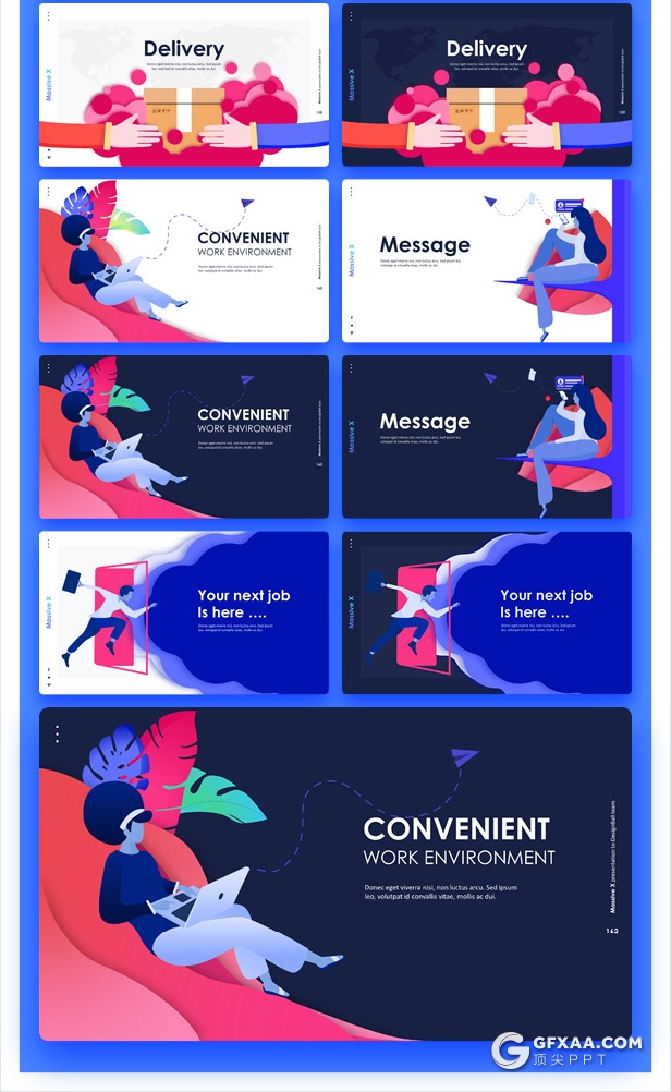 798页国外大型商务数据图形PPT通用模板 - 顶尖PPT