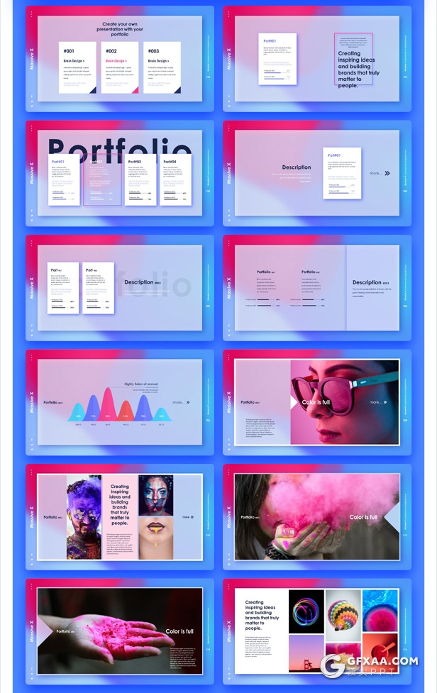 798页国外大型商务数据图形PPT通用模板 - 顶尖PPT