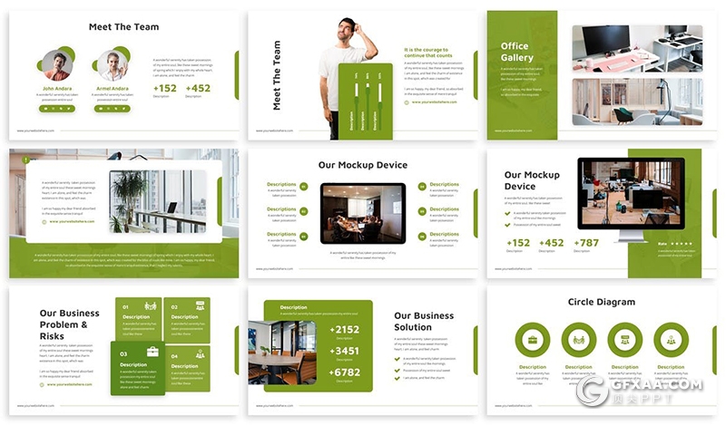 30页2021年企业布局规划新年计划企业介绍通用国外keynote模板3种主题配色 - 顶尖PPT