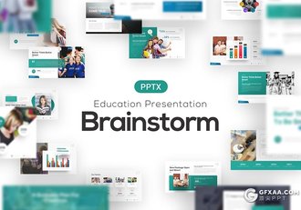 教育培训主题大学介绍多用途PPT模板94种XML配色文件 - 顶尖PPT