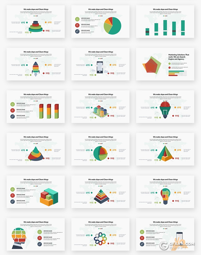 156页国外高端商务风格ppt模板企业项目合作数据分析团队公司介绍ppt模板 - 顶尖PPT