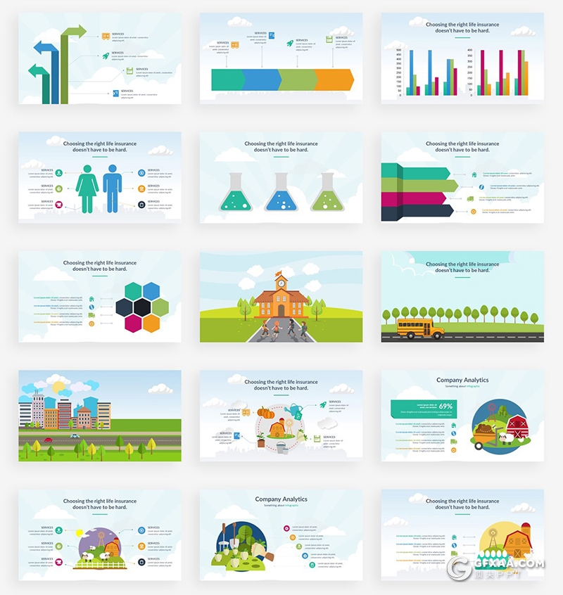 157页国外商务卡通插画ppt模板商务工作计划总结欧美风格项目合作展示企业介绍ppt模板 - 顶尖PPT