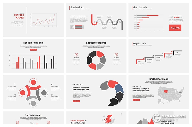 国外简约风格商务通用PPT模板 - 顶尖PPT