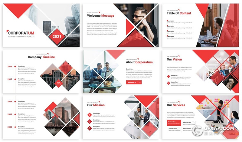 30页国外商务风格企业团队介绍项目合作商业计划通用keynote模板 - 顶尖PPT