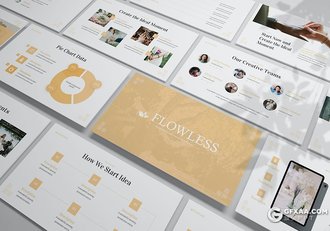 30页婚礼策划婚礼公司项目合作订婚ppt模板6种主题配色 - 顶尖PPT