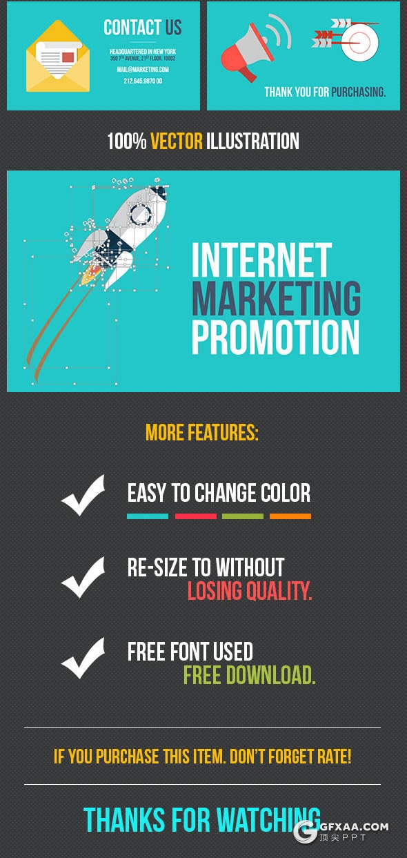 80页扁平化彩色商务信息查询插画keynote模板 4K矢量格式keynote商务数据图形模板 - 顶尖PPT