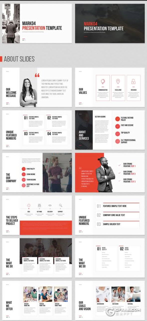 250页企业介绍商务信息图形流程图ppt国外高端商业计划企业布局工作汇报动画PPT模板 - 顶尖PPT