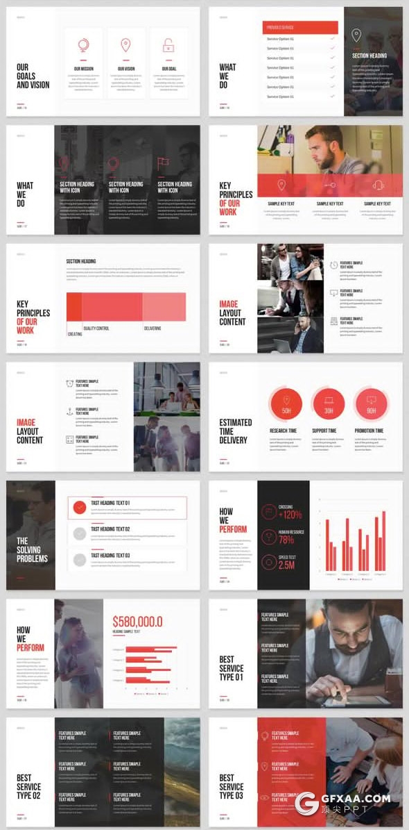 250页企业介绍商务信息图形流程图ppt国外高端商业计划企业布局工作汇报动画PPT模板 - 顶尖PPT